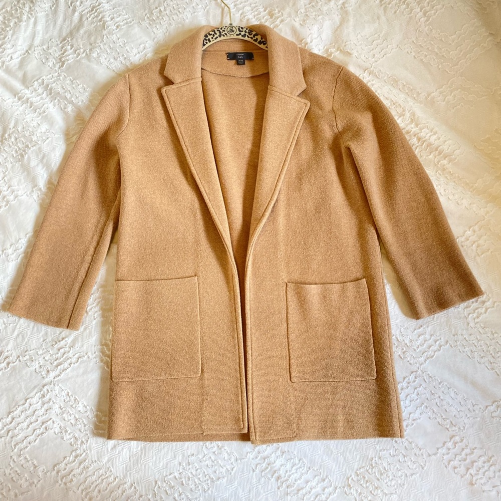 J Crew Sweater Blazer Worn Once!